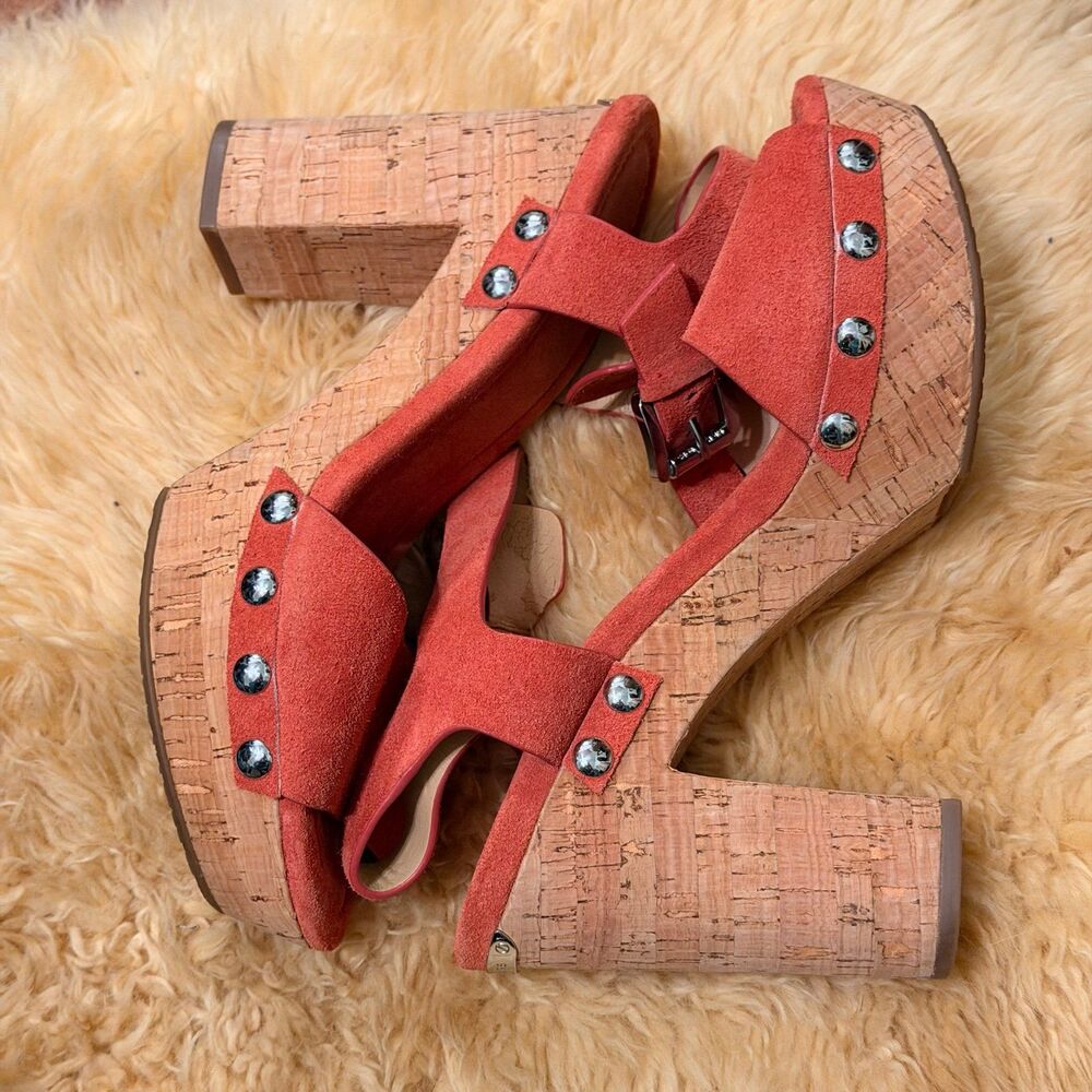 Michael Kors coral summer sandal heel - Picture 7 of 9